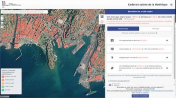 Cadastre solaire de Martinique